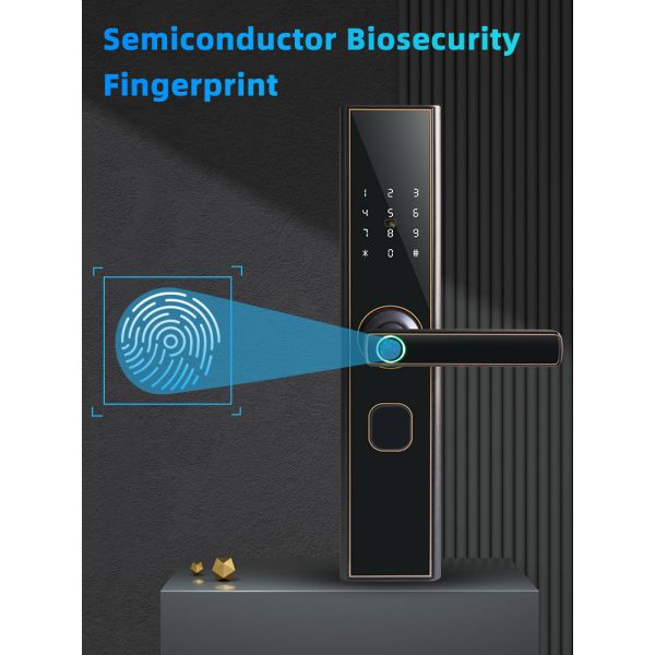 Code Versatility Digital Smart Door Locks 68mm Electronic Home Door Locks