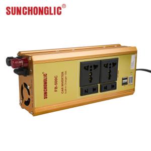 Quality 500w Modified Sine Wave Inverter Socket Converter With Charger wholesale