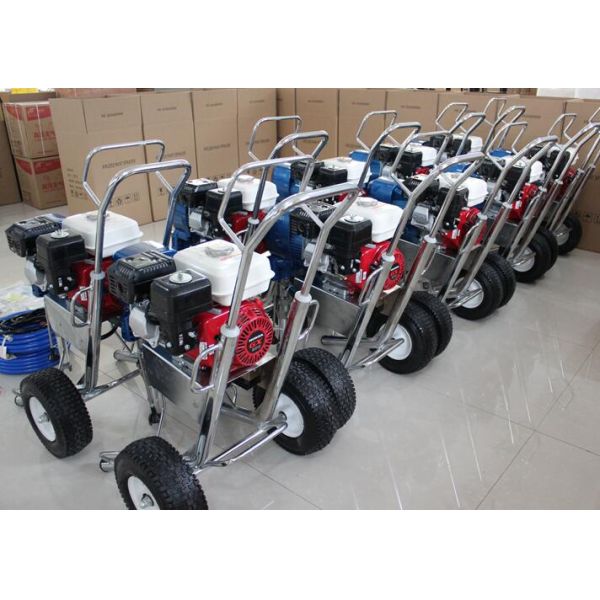 Industrial Gas Powered Airless Paint Sprayer Machine PT8900 With Piston Pump