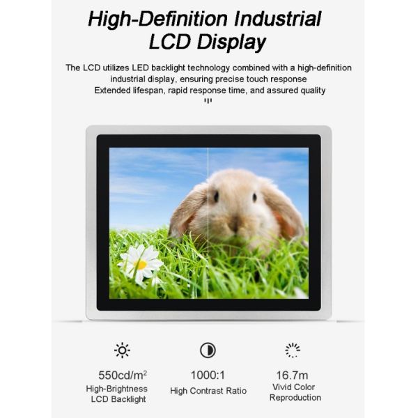 12.1 Inch 16:9 Android Window LED Embedded Intelligent Display terminal Digital Signage Touch Screen Control Panel Open Frame Monitors
