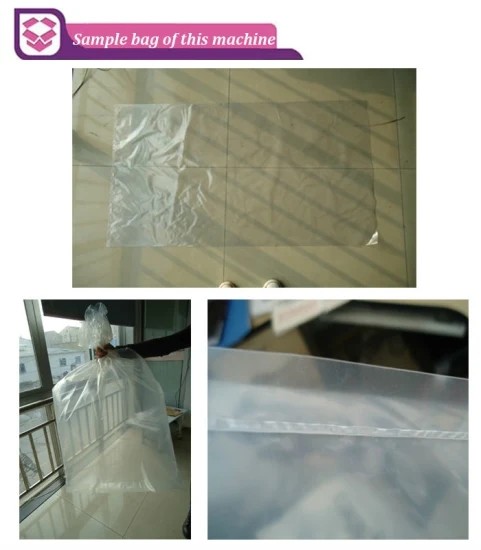 Recycled Flat Bag Bottom Seal Bag Making Machine 60m/min