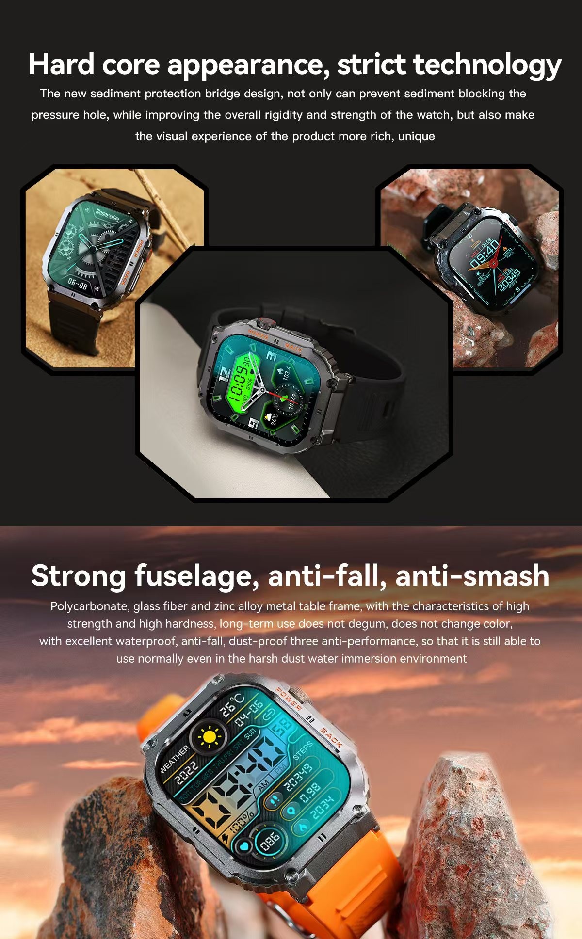 IPS Display Smart Watch 1.96 Inch K57 Pro Smartwatch With Large Battery
