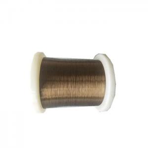 Quality Insulated Polyamide Imide Enamelled Stainless Steel 304 Wire 36AWG 200 Degrees Celsius wholesale