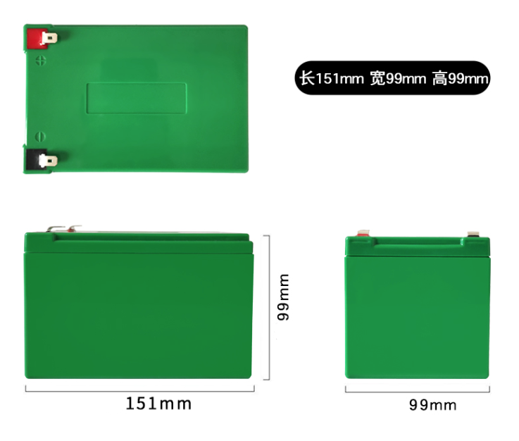 Agriculture 12V Lithium Battery Pack LiFePO4 4S4P 2500 Cycles Silver Plating Terminal