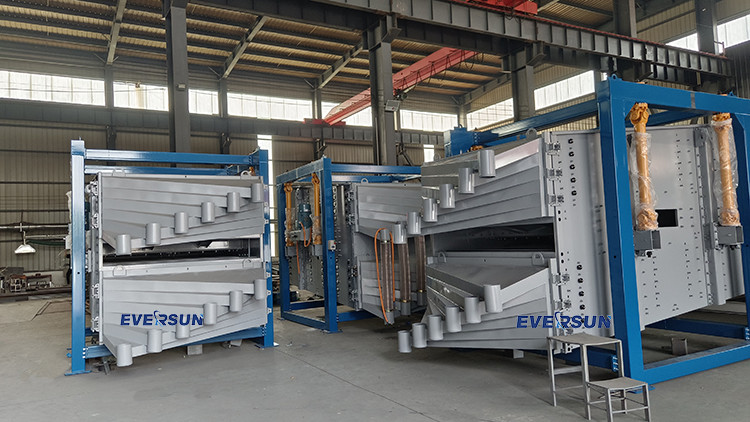 3 - 500mm Rectangular Gyratory Vibration Sifter For Particles Slimes