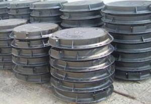 Quality Ductile Iron Manhole Cover  made in china for export with low price on buck sale for export wholesale