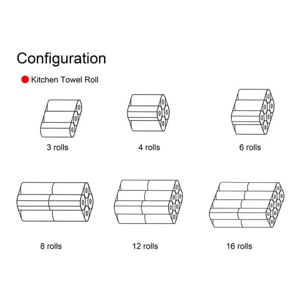 6rolls Paper Roll Packing Machine