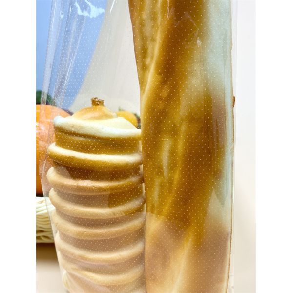 Custom Pattern Perforated Bag For Fruits BOPP CPP LDPE Food Storage Bags P90 Fresh Breathable Design