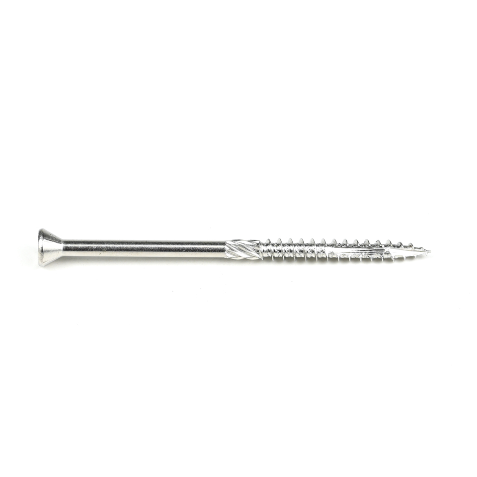 ISO Standard Partial Thread Flat Torx 316 Stainless Steel Deck Screws for Wood Decking