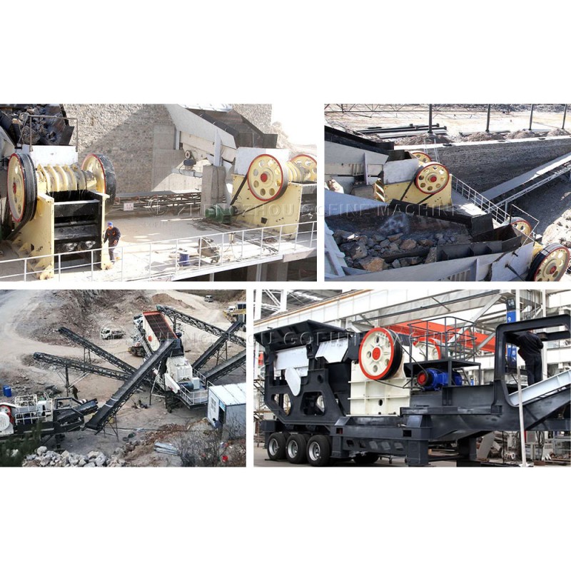 Phosphate Rock Jaw Crusher Machine for Fertilizer Plant