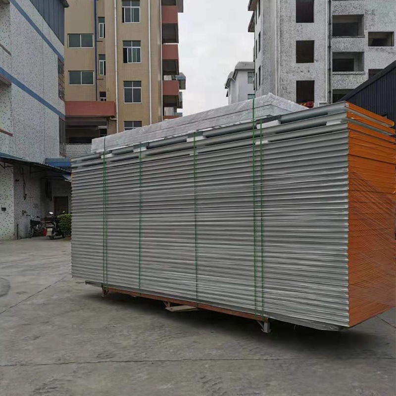 25m Truck Spray Booth With Rockwool Wallboard And Various No Load Speed