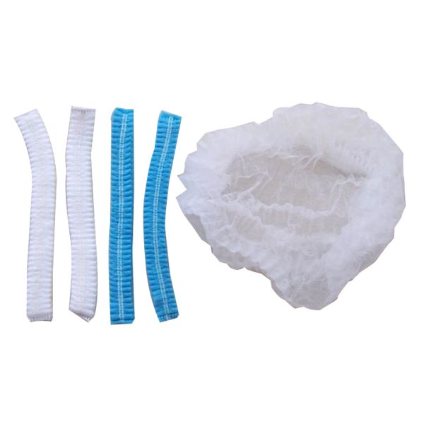 Medical Type Disposable Cap , Nurse Hat Bouffant Surgical Caps Non Irritating