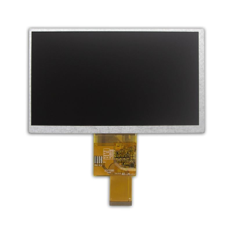 7" RTP TFT Display 800X480 Resolution RGB Interface 40 Pin for Industrial Application