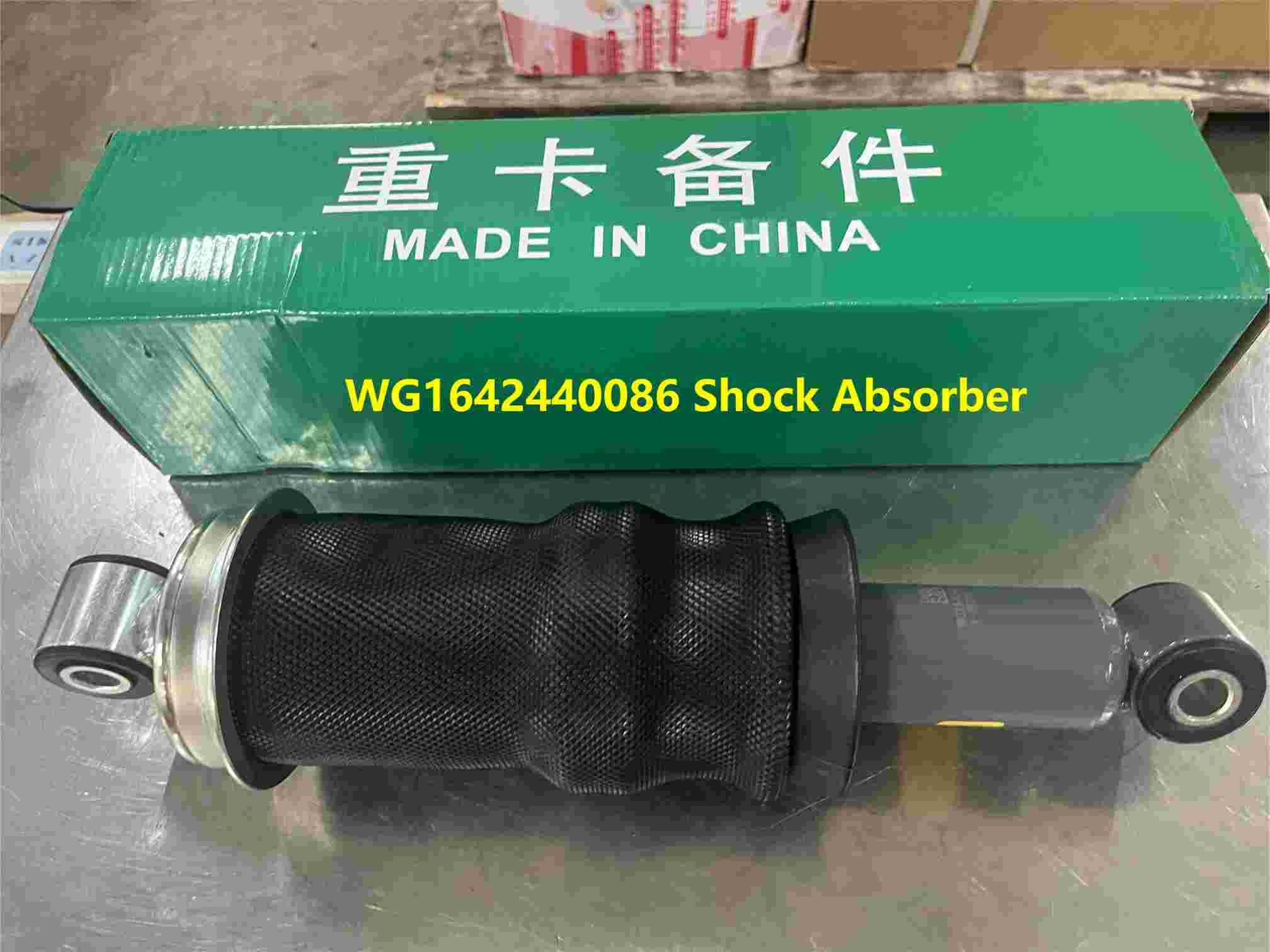 Airbag Shock Absorber WG1642440086 HOWO Truck Parts Spring Shock Absorber