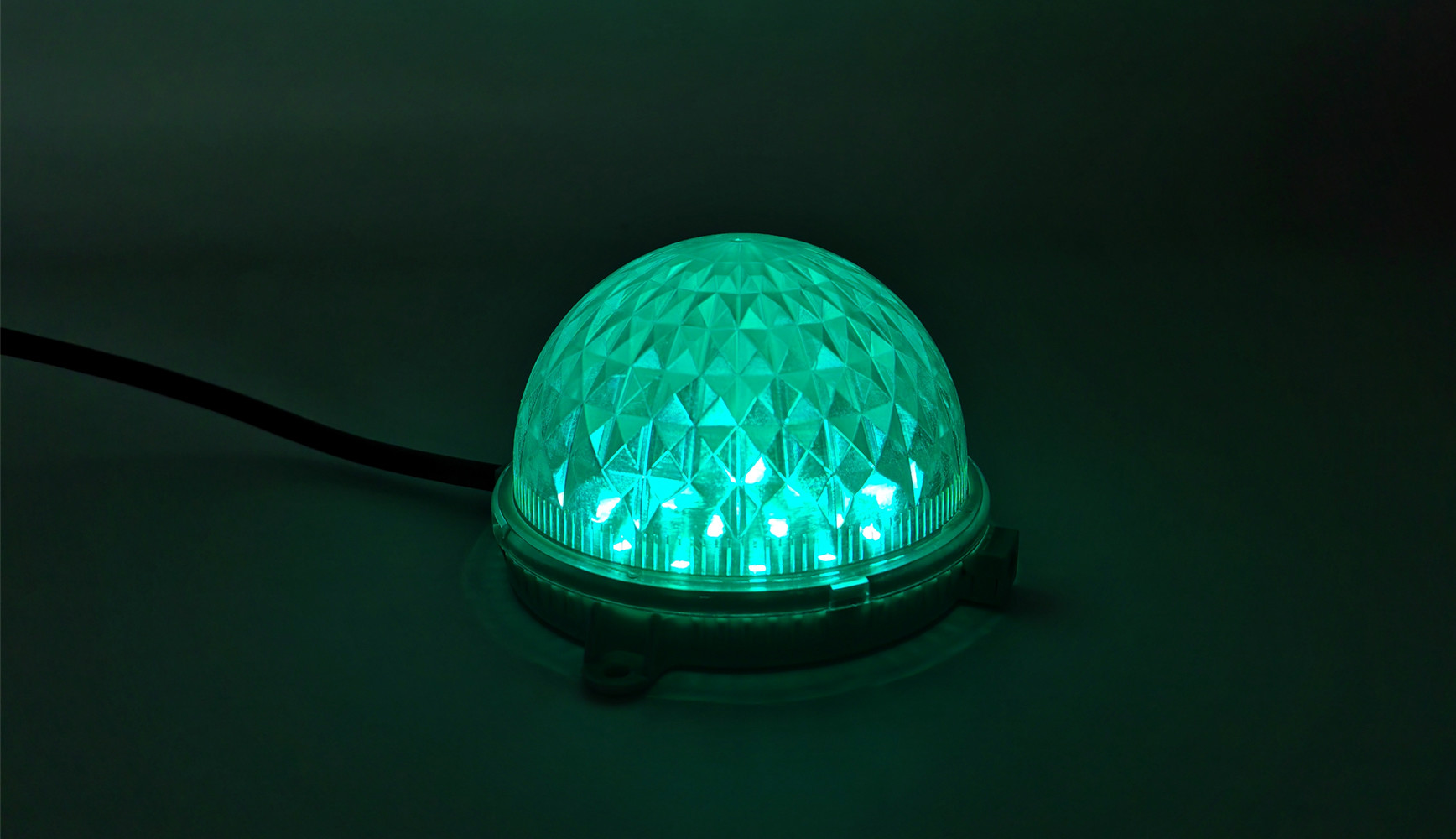 12* SMD3535 red green blue dmx512 80mm point light source outdoor decorative pixel light