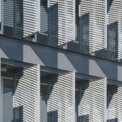 Commercial Expanded Aluminium Mesh , Expanded Steel Mesh For Architectural