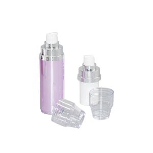 Round AS Airless Bottle Double Ended Cosmetic Packaging 30ML