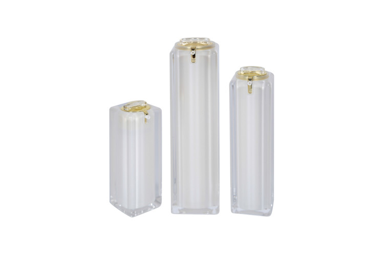 100ML Airless Cosmetic Pump Bottle Cream Jar For Daily Face Moisturizing Skincare Set