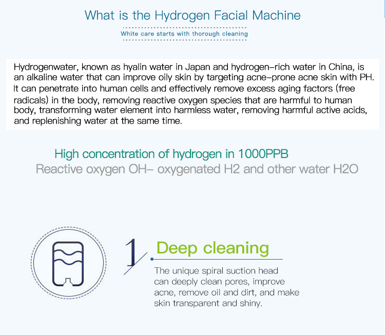 Mini Multifunction Beauty Machine For Hydra Skin Facials Ultrasonic Acne Removal