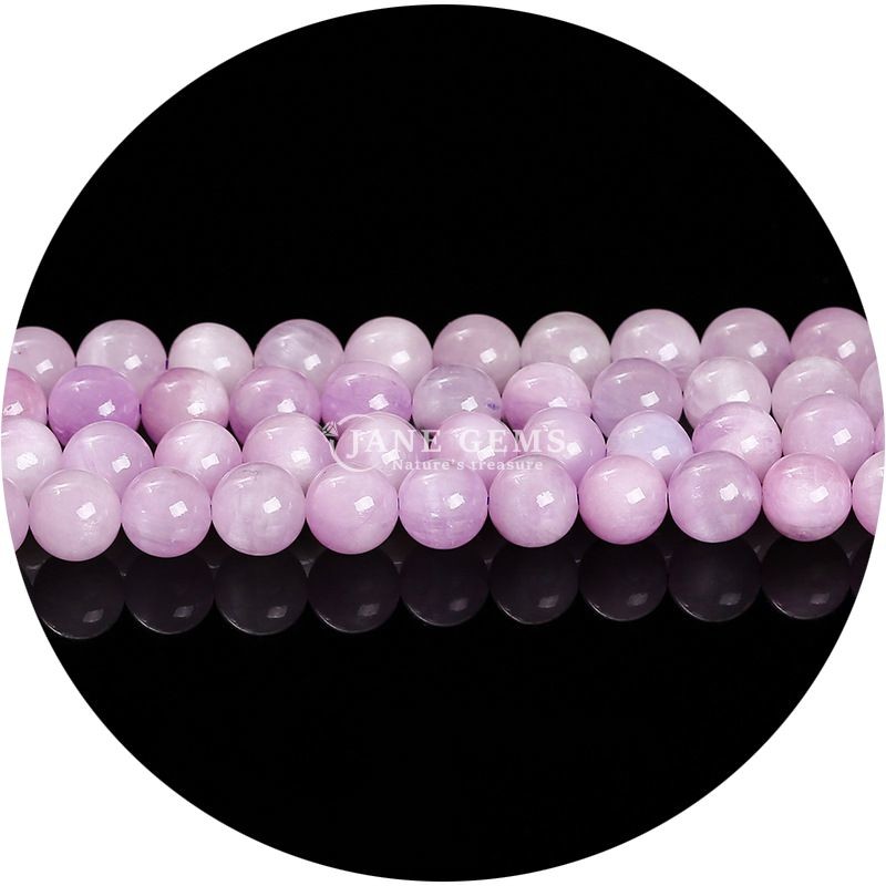 Wholesale Natural 2A Plum Blossom Tourmaline Round Loose Beads Moonstone Flourite Sunstone Beads Spacers for Jewelry