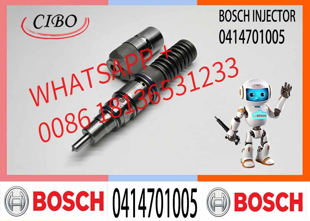 Excavator Injector 0414701005 5236543 1408335 1424462 1529749 0414701105 1428273 1454161 for Diesel Engine Parts Nozzle