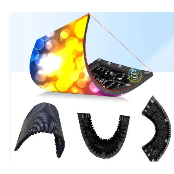 Indoor Flexible Curved LED Module Screen for Stunning Visual Presentations