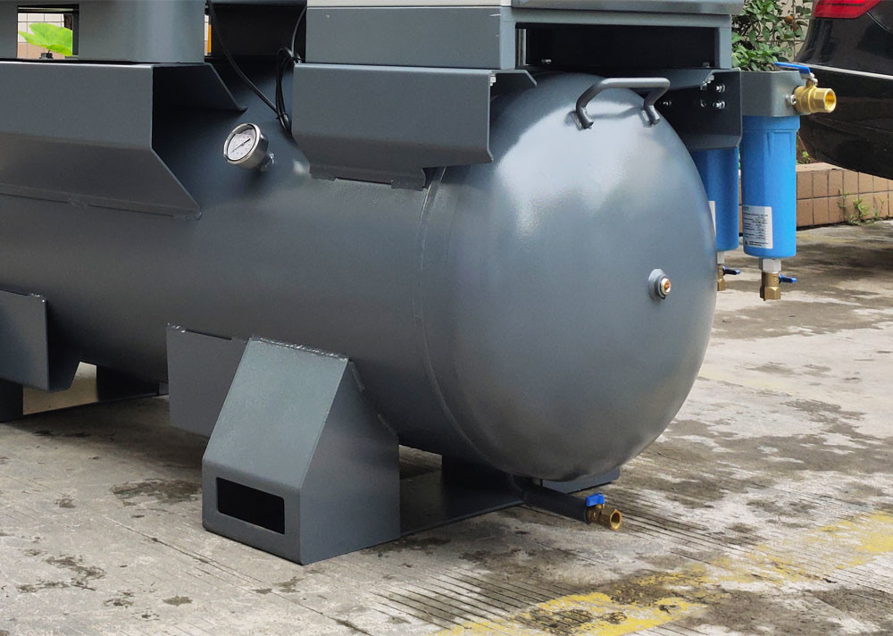 Economical 15kw 20HP Durable Air dryer Combined Screw Air Compressor