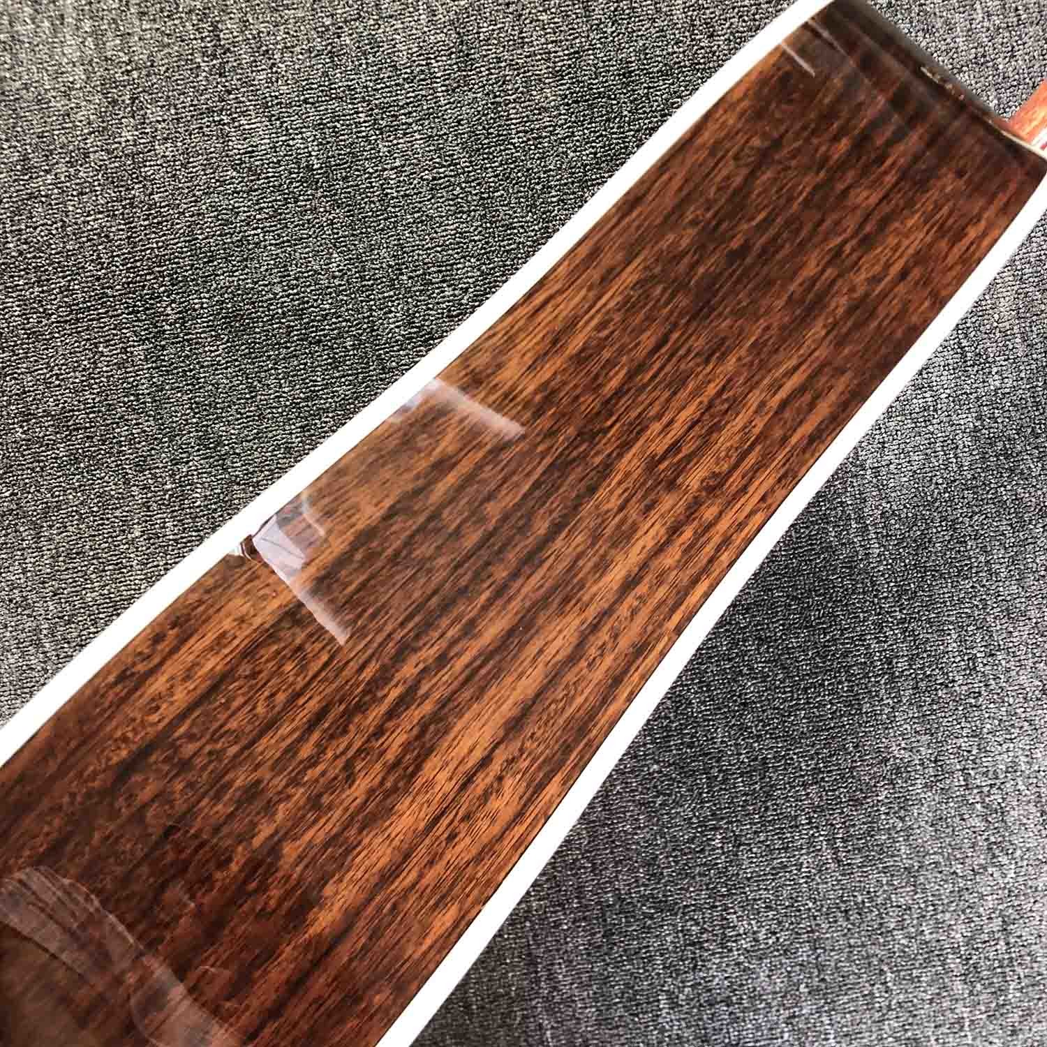 Custom Dreadnought D Style Rosewood Backside and Fingerboard Acoustic Electric Guitar