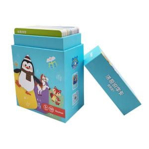 China Recycled Vocabulary Flash Cards printable Box With Shrink Wrapped on sale