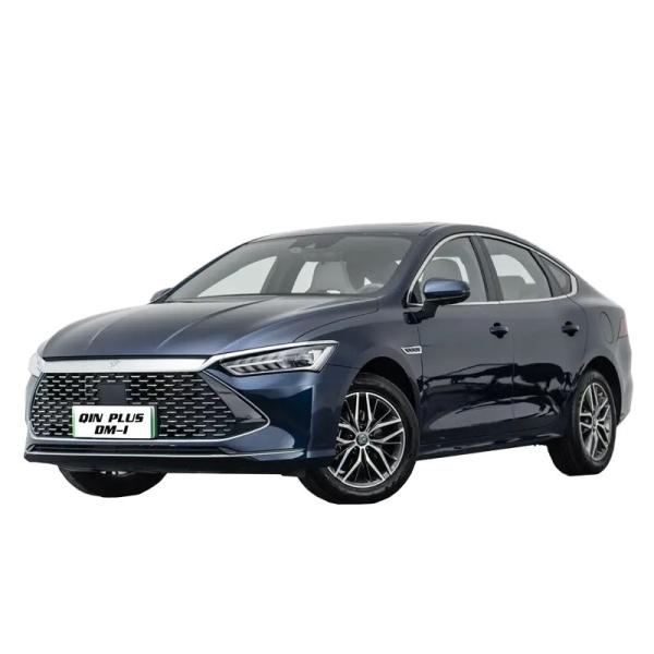 Cheap Wheelbase mm 2718 2023 BYD Qin Plus DM-i 120KM Luxury Version Electric Car with Long Battery Life and High Performanc for sale