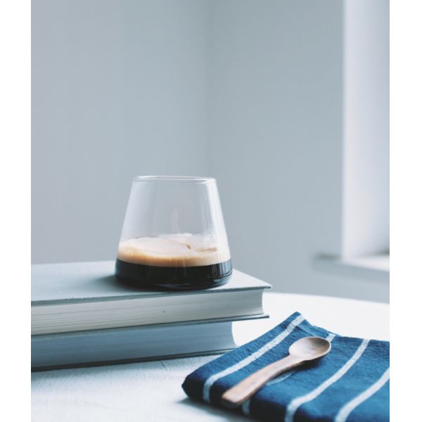 Transparent 450ML Single Wall Glass Cup Customized Color For Milk Coffee Juice