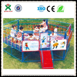 Quality Children Hexagon Trampoline With Safety Net Made In China wholesale