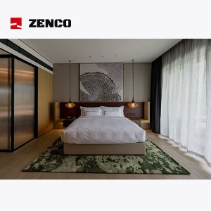 Quality Modern Style Hotel Bedroom Furniture Set, Solid Wood Furniture Set wholesale