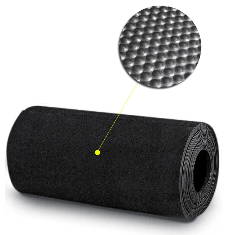 Thickness 10mm Horse Trailer Mats 100% Natural Rubber Black