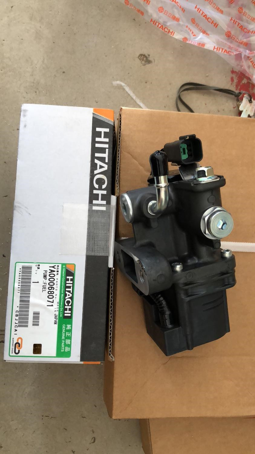 ZX330-5A Hitachi Excavator Spare Parts 6HK1 Electrical Fuel Pump Ya00068071