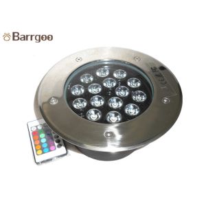 Dustproof Underground Led Spotlight Ip67 Waterproof 15w With 15pcs Led