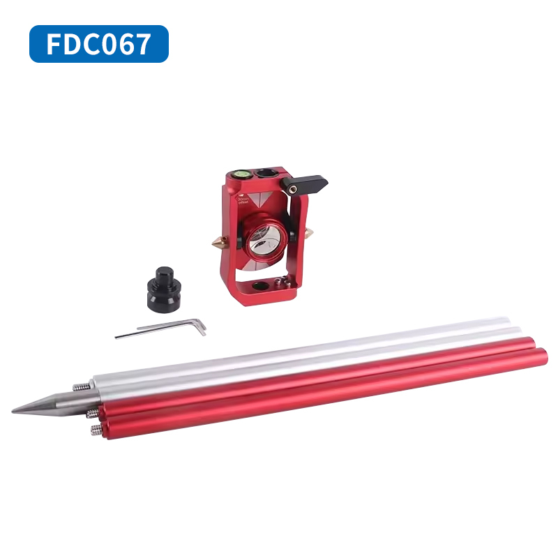 25.4mm Mini Prism for GNSS RTK Receiver with 0/-30mm Offset