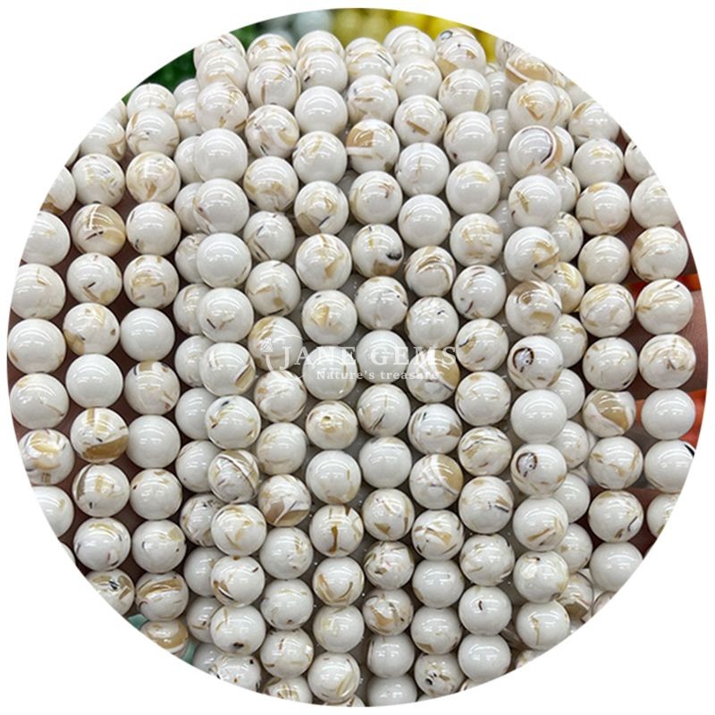 Wholesale Natural Gemstone Round Loose Beads 8mm Multicolor Striped Agate Loose Beads Round Beads Spacers for Jewelry
