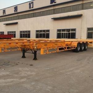 Quality 6850*2500*1400 Mm Second Hand Small Trailers , Used Semi Trailers YORK Brand wholesale