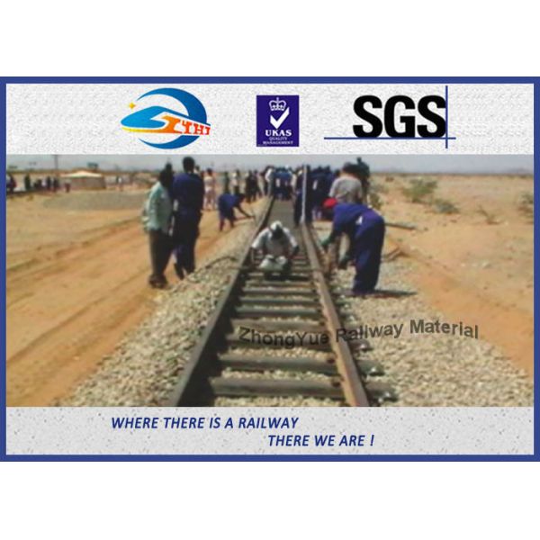 GB Standard P38KG GB38 Railway Steel Rail Track According GB2585-2007 Tram Rails