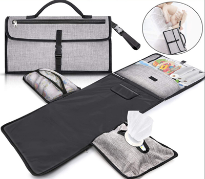 420d Polyester Mommy Travel Changing Pad Diaper Changing Mat oEM