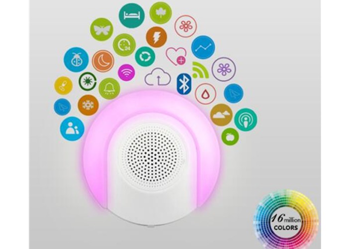 Timing Lights CSR Top Bluetooth Stereo Speakers Portable APP Remote