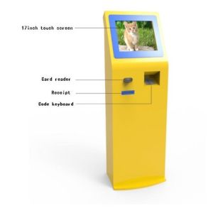 China Check Scanner 220V-240V Self Service Kiosk With Receipt Printer on sale