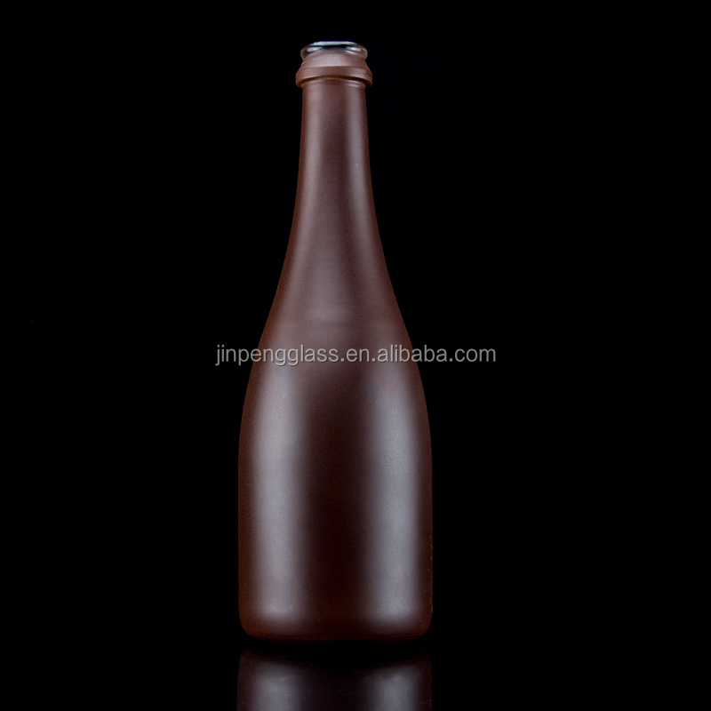 Unique Women Shaped Vodka Glass Bottle with Decal and Assortment of Capacity Choices