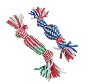 Quality Cotton Rope Tug Pet Chew Toys For Aggressive Chewers Teething wholesale