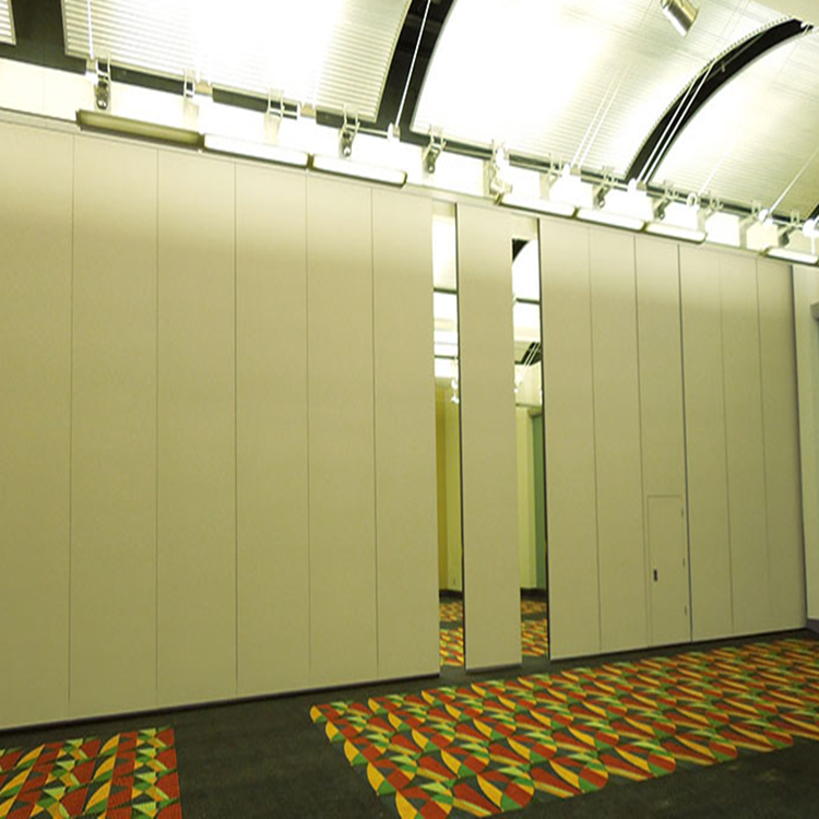No Floor Track Folding Temporary Sound Proof Folding Movable Partition Wall for Restaurant