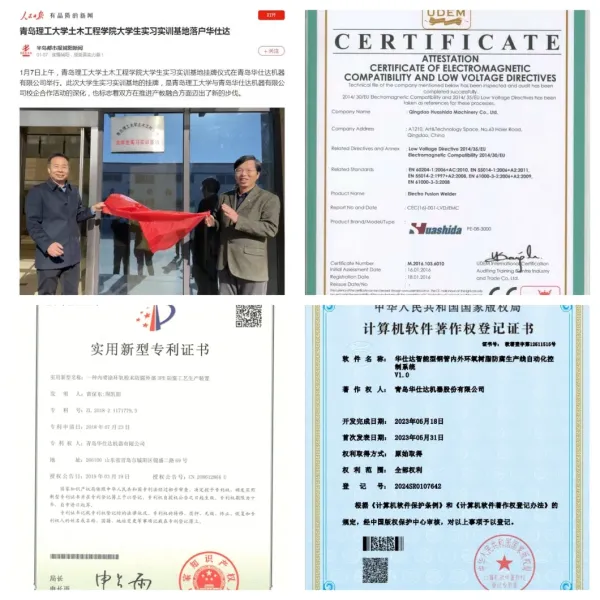 Water Supply and Drainage or Wire and Cable Laying HDPE PP Double Wall Corrugated Pipe Production Line