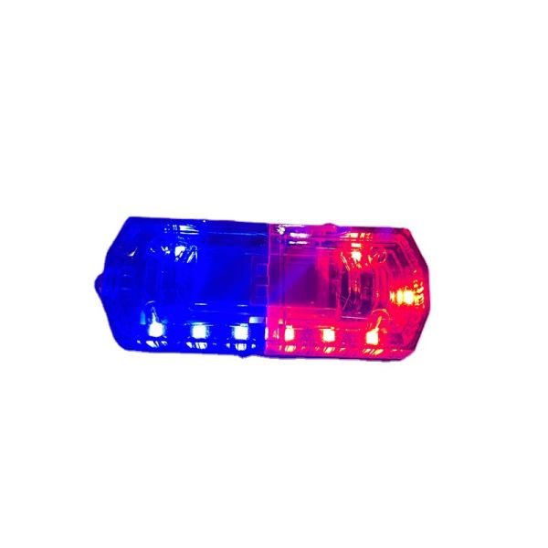Red And Blue Shell Shoulder Flashing Led Security Light LED Beacon Warning Lights