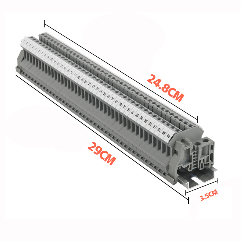 UK2.5B UK Series DIN Rail Screw Clamp Terminal Blocks