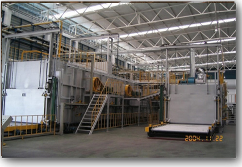 Roller Type Roller Hearth Furnace 290 - 310Mpa Max Strength For Aluminum Alloy Parts